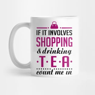 Shopping and Tea Mug